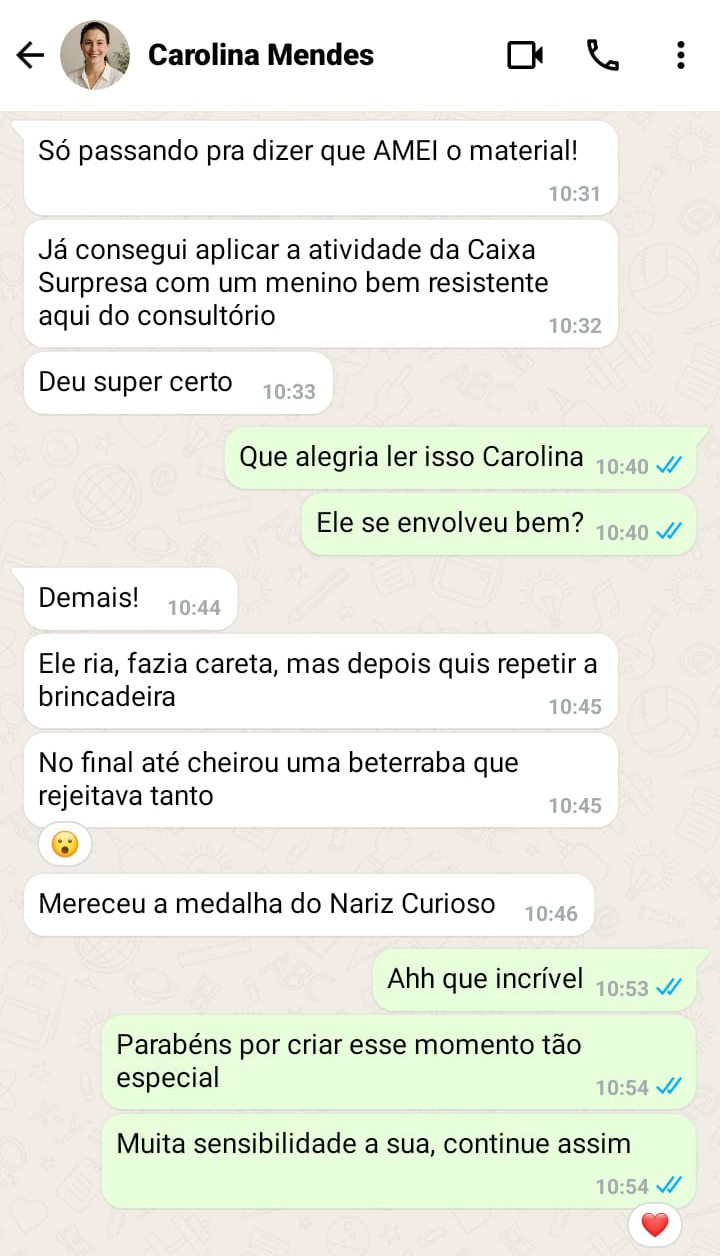 Arraste para o lado ➜